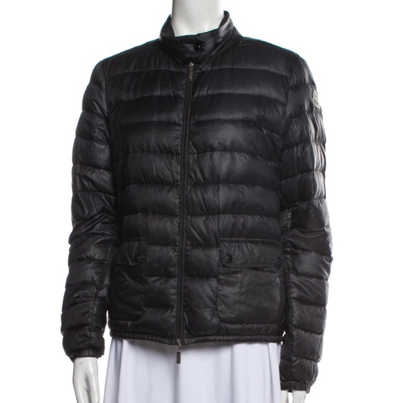 Moncler Lans Black Down Jacket - Picture 1 of 14
